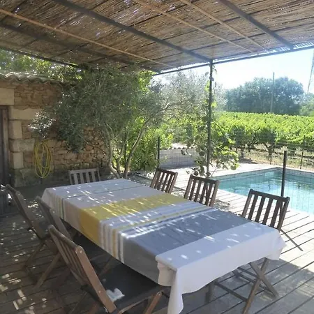 De Caractere Au Calme Au Milieu Des Vignes Avec Piscine Et Jaccuzi Lejlighed Bagnols-sur-Cèze