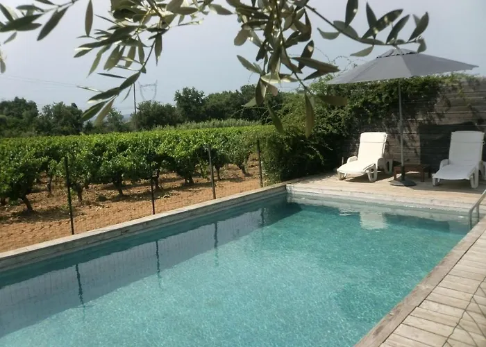 De Caractere Au Calme Au Milieu Des Vignes Avec Piscine Et Jaccuzi アパート *