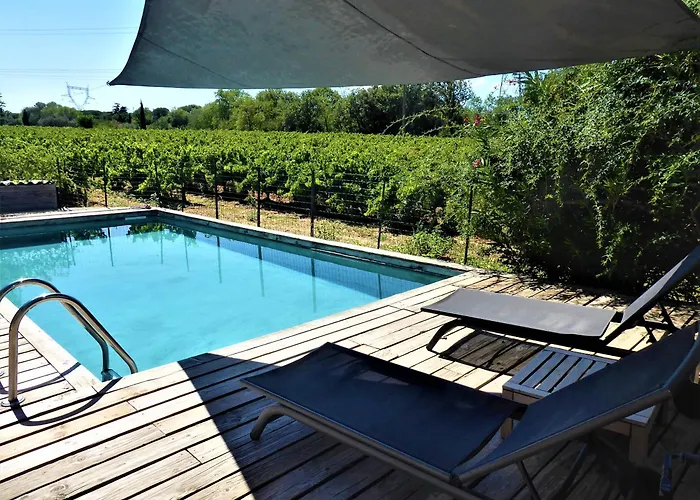 De Caractere Au Calme Au Milieu Des Vignes Avec Piscine Et Jaccuzi * Bagnols-sur-Cèze